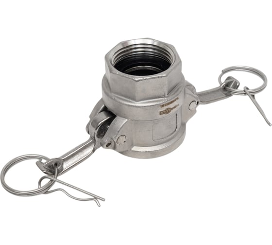 Нержавеющий камлок TITAN LOCK тип D розетка, внутр. резьба BSP 1", AISI316 TL100DSS316
