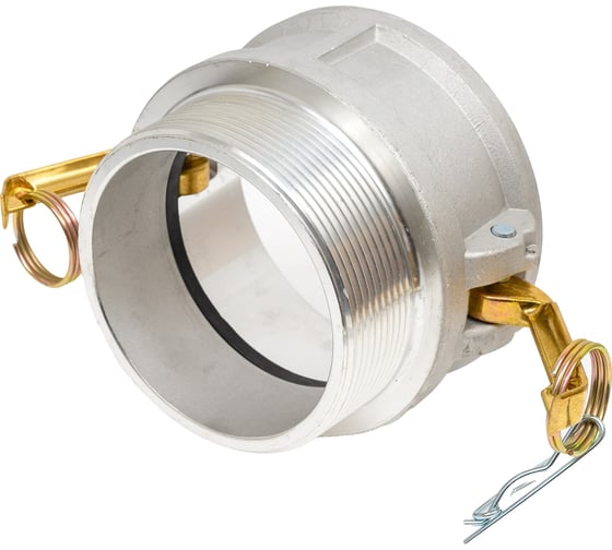 Алюминиевый камлок TITAN LOCK тип B розетка, наруж. резьба NPT 4" TL400BALN 1