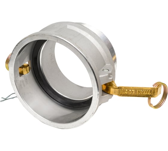 Алюминиевый камлок TITAN LOCK тип B розетка, наруж. резьба NPT 4" TL400BALN