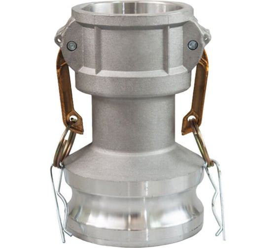 Алюминиевый камлок TITAN LOCK тип DА, переходник розетка 6" х ниппель 4" TL6040DAAL 1