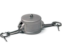 Нержавеющий камлок TITAN LOCK тип DC, заглушка для ниппеля 1 1/4", AISI316 TL125DCSS316