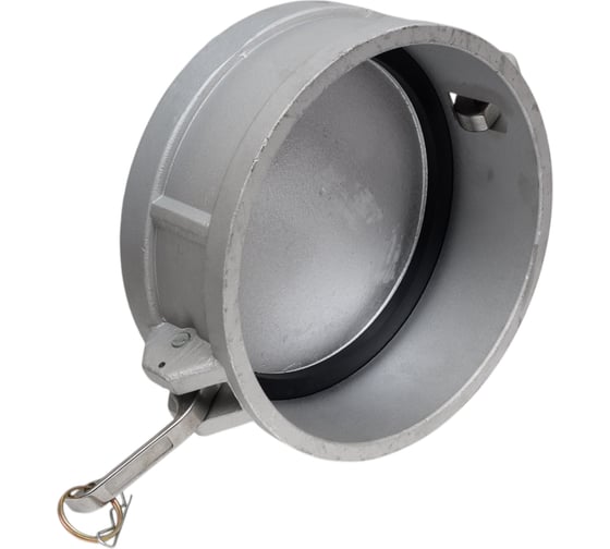 Алюминиевый камлок TITAN LOCK тип DC, серия "EcoLine", заглушка для ниппеля 8" TL800DCAL-EL