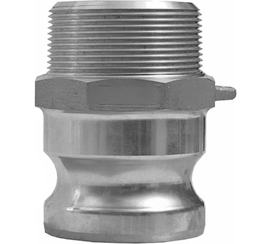 Алюминиевый камлок TITAN LOCK тип F ниппель, наруж. резьба NPT 3/4" TL75FALN 1