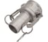 Нержавеющий камлок TITAN LOCK тип C, розетка с хвостовиком 1 1/2", AISI316 TL150CSS316 1