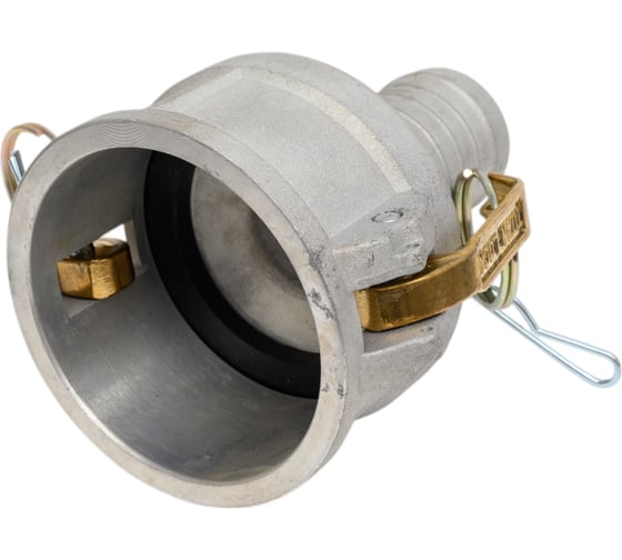 Алюминиевый камлок TITAN LOCK тип C, 2 1/2", розетка с хвостовиком под рукав 1 1/2" TL2515CAL