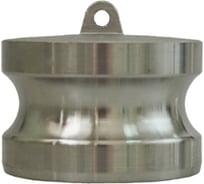 Нержавеющий камлок TITAN LOCK тип DP, заглушка для розетки 3", AISI316 TL300DPSS316