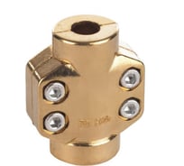 Хомут для парового соединения TITAN LOCK DIN 2826, DN 19x7, латунь TLSTDIN-CL3/4