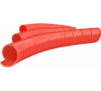 Защитная спираль для шлангов, рукавов и проводов Hydrosafe диаметр 9-15 мм, цвет красный, 100 метров HS09RED100