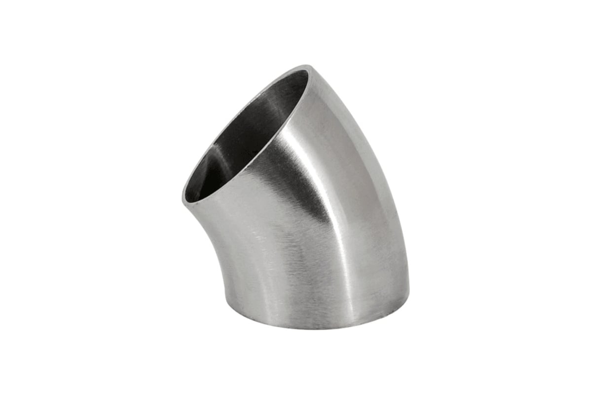 Отвод под сварку TITAN LOCK 45 градусов, DN 65, нерж. сталь 316 TLWB65 ...