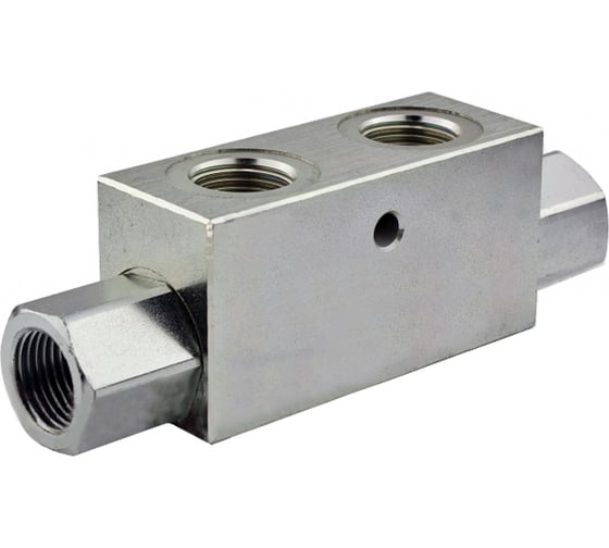 Гидрозамок TITAN LOCK двусторонний, 1/4", BP/BP, сталь, TLDHL1/4FF 1