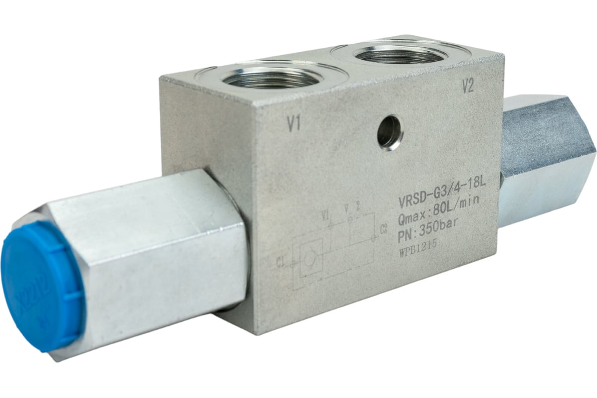 Гидрозамок TITAN LOCK двусторонний, 3/4", BP/BP, сталь, TLDHL3/4FF ...