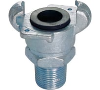 Соединение для воздуха TITAN LOCK "GERMES" AIR KING 1/4" с наружной резьбой NPT, сталь TLGMM1/4