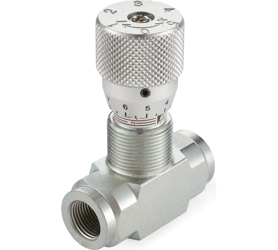 Гидравлический дроссель TITAN LOCK двунаправленный, 3/8", BP/BP, сталь TL2WHT3/8FF