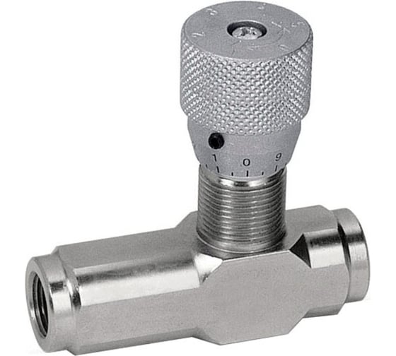 Гидравлический дроссель TITAN LOCK однонаправленный, 1/4", BP/BP, сталь TL1WHT1/4FF