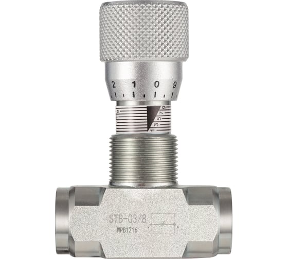 Гидравлический дроссель TITAN LOCK двунаправленный, 3/4", BP/BP, сталь TL2WHT3/4FF