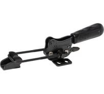 Натяжная защелка KUKAMET чёрная с фиксатором усилие 155 кг B311-2-L