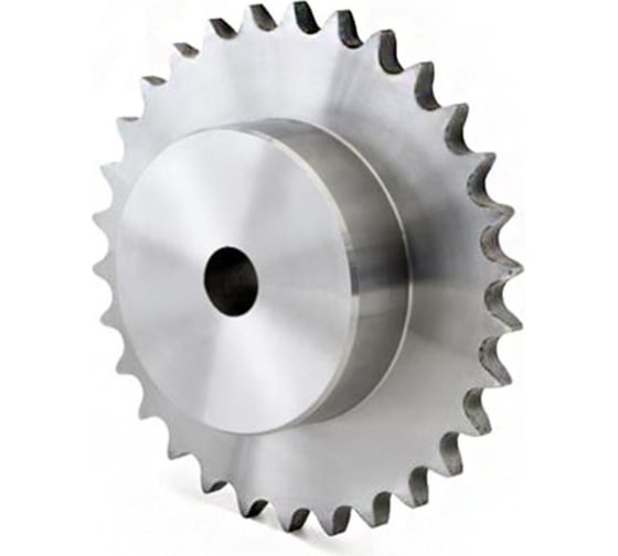 Звездочка без ступицы под расточку ISKRA для цепи: 06B-1Z=20, 3/8"x7/32"PHS 06B-1A20 CS05020-ISKRA 1