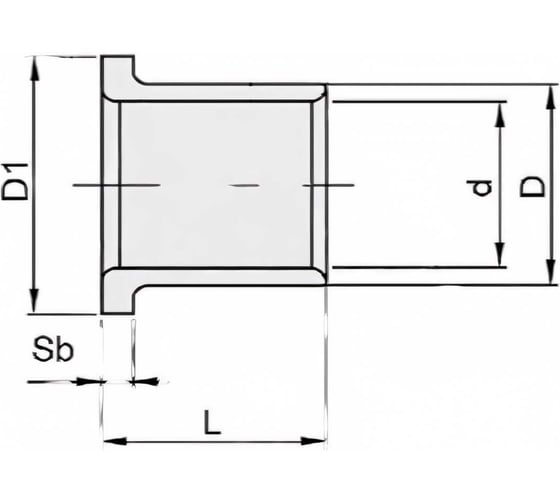 Втулка скольжения с фланцем ISKRA KF10090SF1SN (PCMF101209E) 20 штук