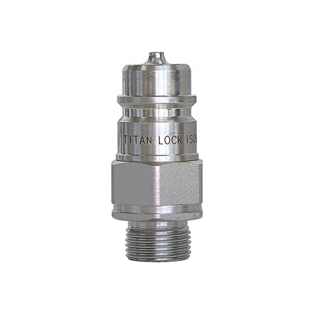 БРС TITAN LOCK 1/2 in серия M ISO 5675 ниппель с метрической наружной ...