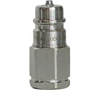 БРС TITAN LOCK 1/2 in серия M ISO 5675 ниппель с метрической внутренней резьбой, оцинкованная сталь TL4M-PF/22X1.5