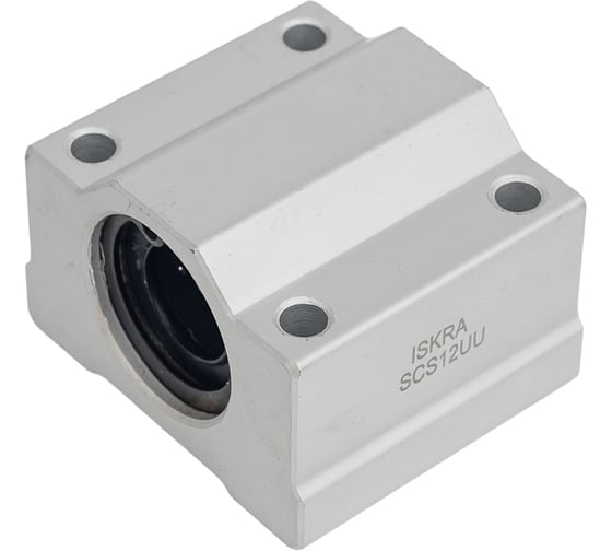 Линейный подшипник в сборе с корпусом ISKRA SCS12-UU
