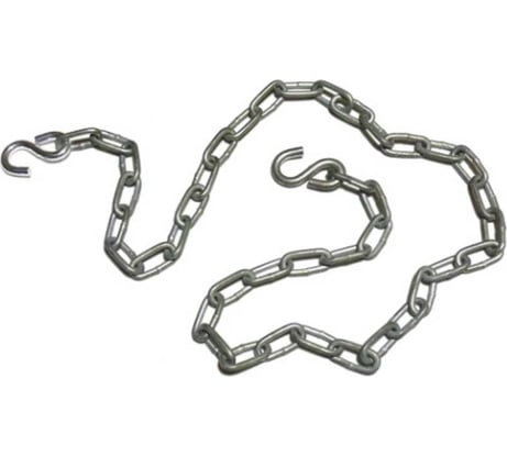 Цепь с S-образными крючками для камлоков TITAN LOCK 300 мм, 12 in, нержавеющая сталь 304 TLCHAIN12SS-H