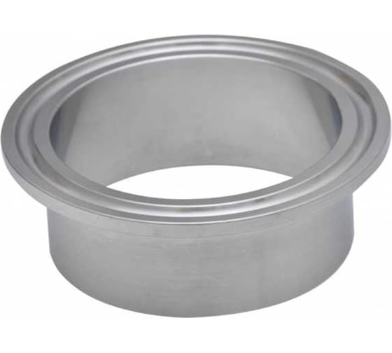 Штуцер CLAMP под приварку TITAN LOCK  1.5 in, DN40 нержавеющая сталь 316L TL150CLW 1