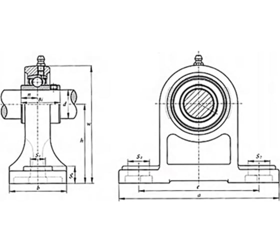 Подшипниковый узел FKD UCPH206