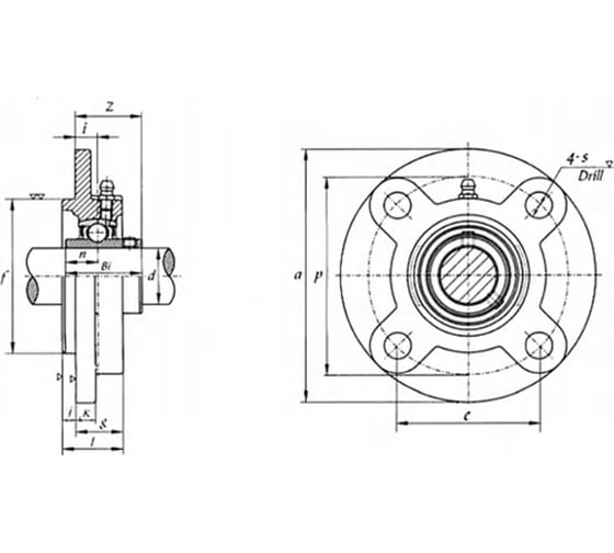 Подшипниковый узел FKD UCFC210