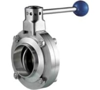 Дисковый нержавеющий затвор TITAN LOCK AISI316 DN50, типа сварка-сварка TLSD050WDSS