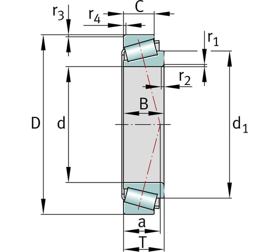 Подшипник DINROLL 1280/1220 2001001499501
