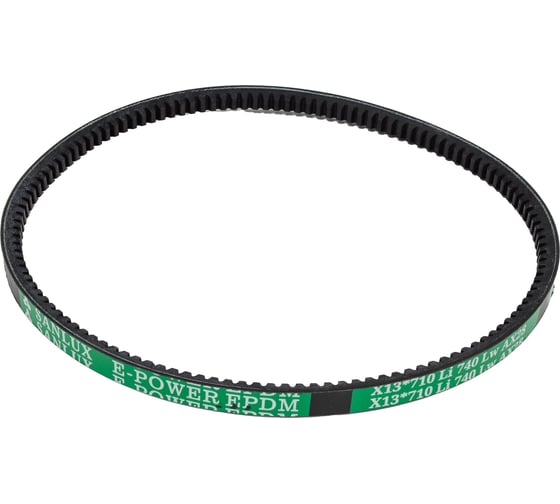 Клиновой ремень SANLUX AX 28 Ld, (13x8x740) Li 710 мм, Ld 740 мм E-POWER EPDM, AX28SAN