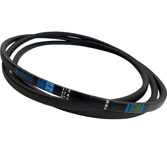 Клиновой ремень SANLUX B204 Li B-5230 Ld, (17x11x5222) Li 5182 мм, Ld 5225 мм EXtra, B204SANEX 1