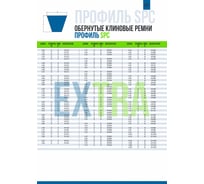 Клиновой ремень SANLUX B141 Li B-3630 Ld, (17x11x3621) Li 3581 мм, Ld 3624 мм EXtra, B141SANEX