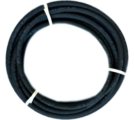 Маслобензостойкий рукав (шланг) Волгопромтранс резиновый, 8x15-1,0 ГОСТ 10362-2017 ВПТ_МБС_8х15-1,0_10м