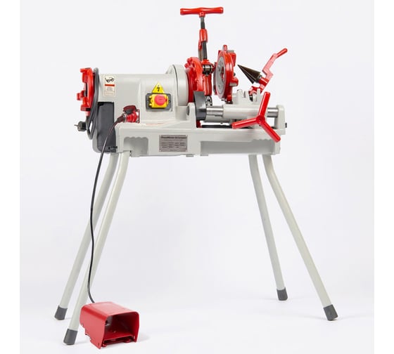 Резьбонарезной станок REDLI ThreadMaster 50 Compact BSPT 1/2-2, 1500W, педаль LH-P50C21 1