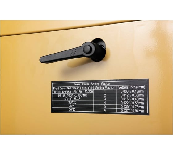 Двухбарабанный шлифовально-калибровальный станок Powermatic DDS-237 400 В 1791321-RU