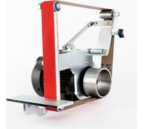 Ленточный гриндер Мосгриндер Хозяин 1250 1.1кВт + ленты 10шт БАЗ 1250x50мм MG-1250A