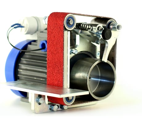 Ленточный гриндер Мосгриндер Мастак 610 0.55кВт + ленты 10шт БАЗ 610x50мм MG-610A