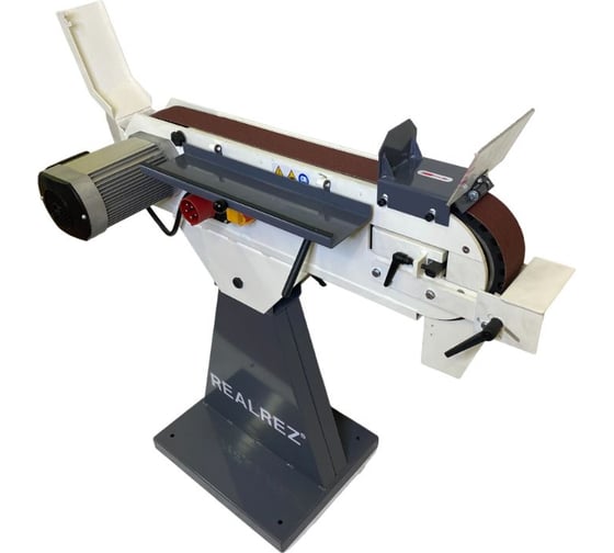 Ленточный шлифовальный станок REALREZ B1-S5 75х2000 мм, 230 В REZ-B1-S5