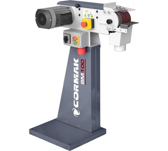 Ленточный шлифовальный станок Cormak SM-100/без тумбы COR-SM100 1