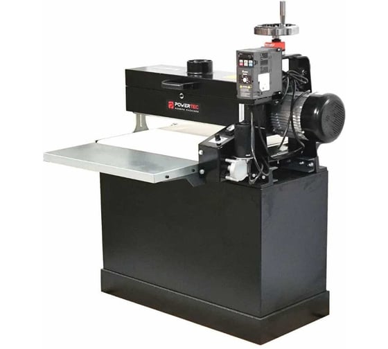 Cтанок шлифовальный POWERTEC брашировальный, барабанный MS3156VF