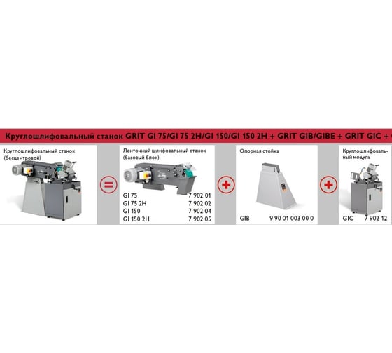 Модуль для круглого шлифования Fein GRIT GIC 79021200443