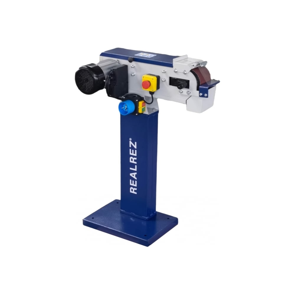 Ленточный шлифовальный станок REALREZ B1-S4 (230 В) REZ B1-S4 (230V ...