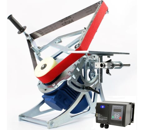 Гриндер ленточно-шлифовальный с поворотной рамой Мосгриндер мастер 1.5 квт MG-1600A_HP