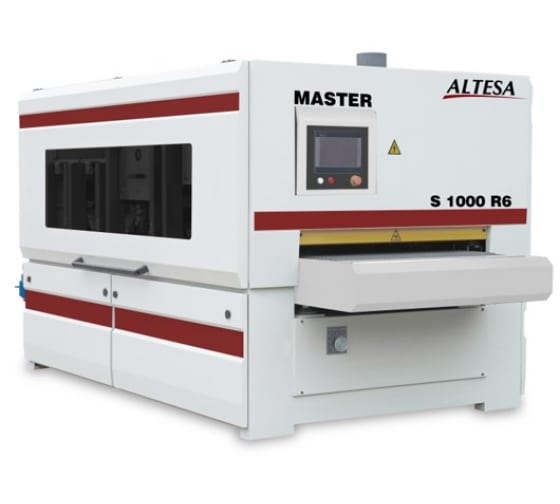Щеточный рельефно-шлифовальный станок ALTESA MASTER S-1000 R6 1