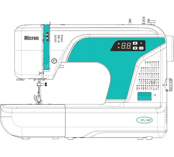 Швейная машина Micron STL 047 бытовая 707512