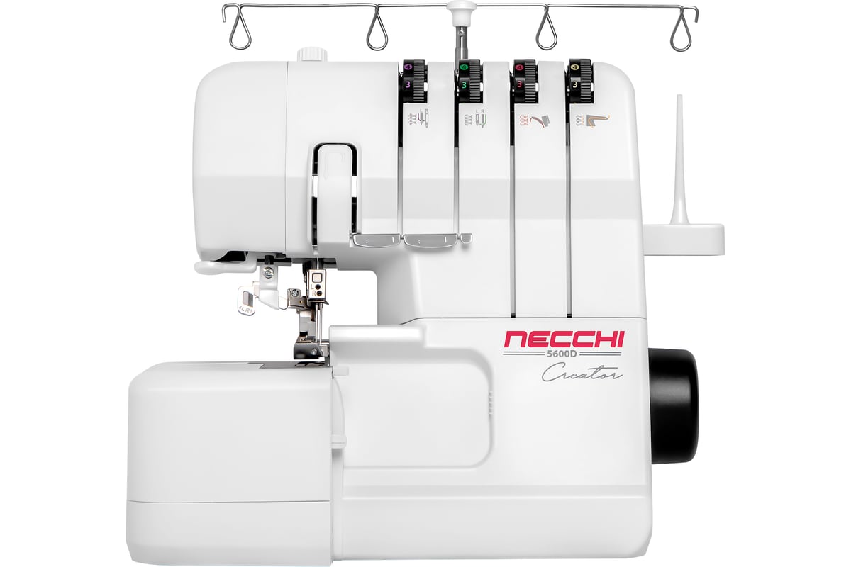 Оверлок NECCHI 5600D - выгодная цена, отзывы, характеристики, фото - купить  в Москве и РФ