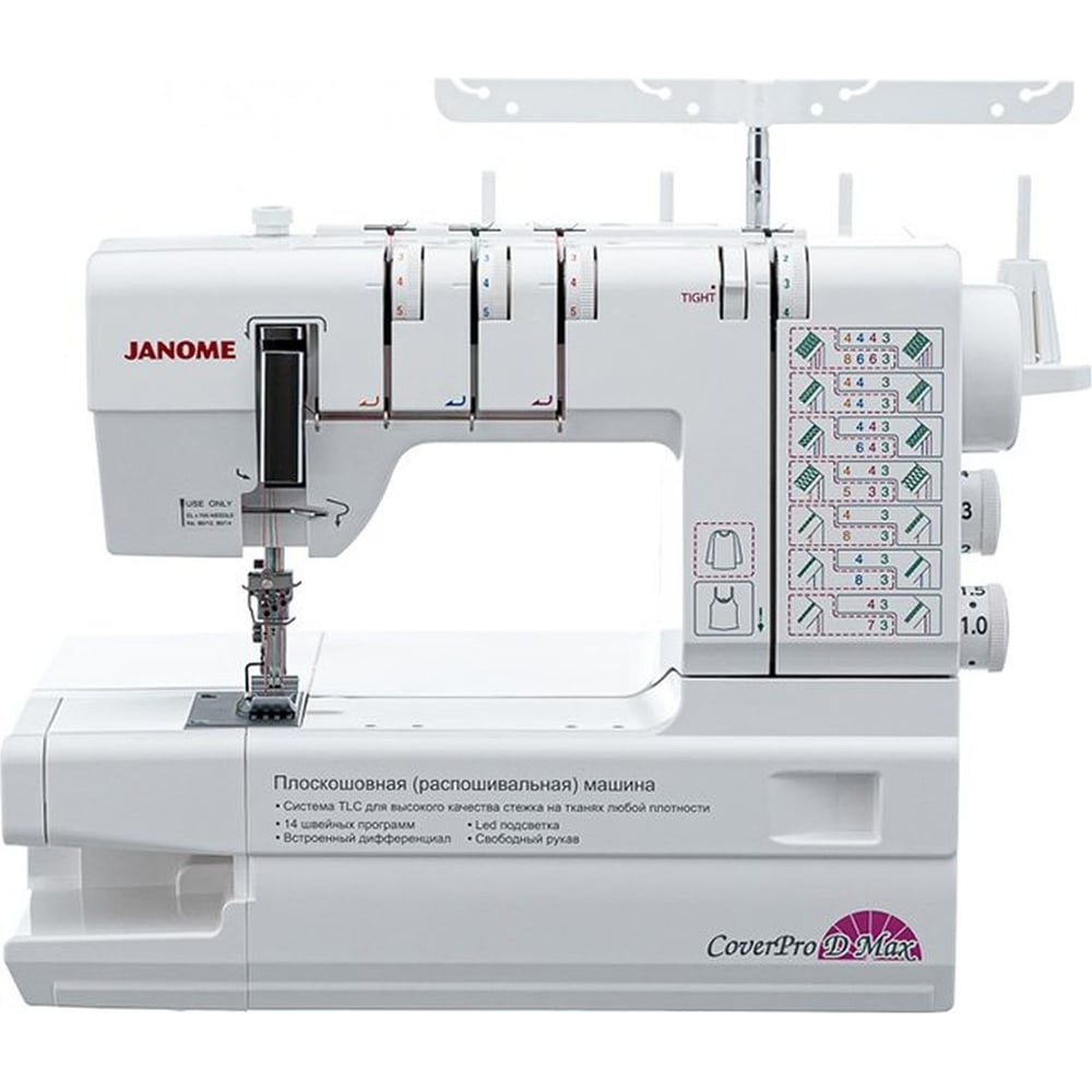 Оверлок JANOME Cover Pro D Max 4933621706616 - выгодная цена, отзывы ...