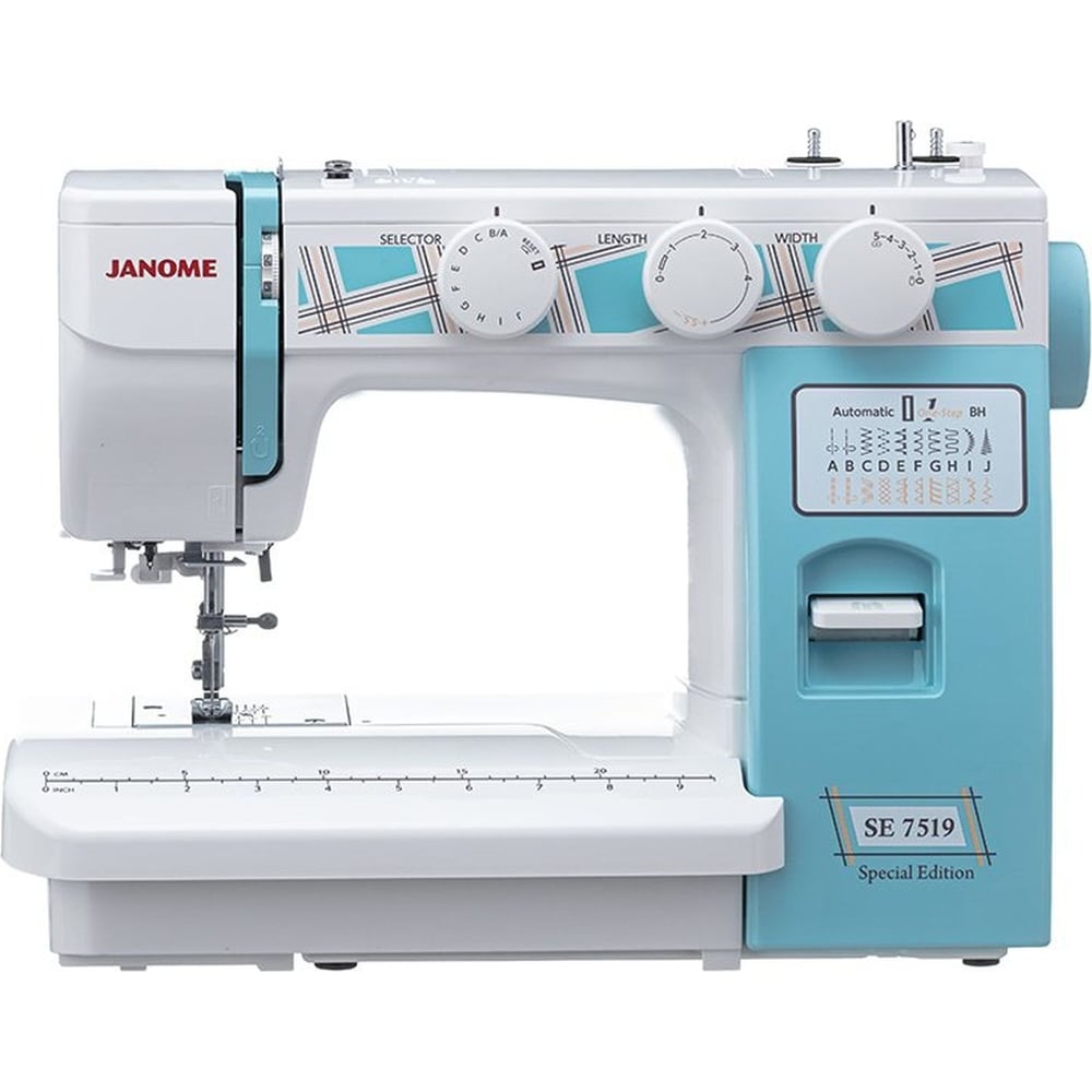 Швейная машина JANOME SE 7519 4933621709310 - выгодная цена, отзывы,  характеристики, фото - купить в Москве и РФ